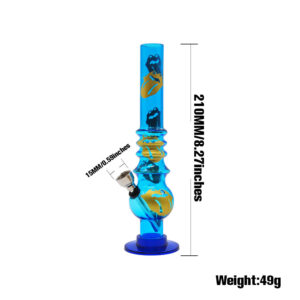 8" Rolling Stones Bong | Acrylic Water Pipes For Sale | Free NZ Shipping