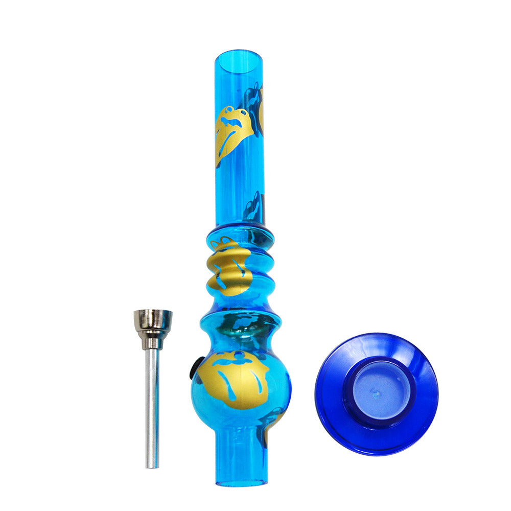8" Rolling Stones Bong | Acrylic Water Pipes For Sale | Free NZ Shipping