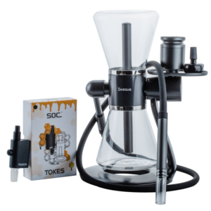 SANDGLAS Glass Gravity Bong w/ SOC Tokes Vaporizer Set | Free NZ Shipping