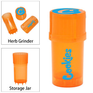 Plastic Weed Grinder Stash Jar/Bong Accessory For Sale | Free NZ Shipping