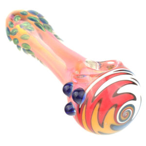Wig Wag Glass Marble Fumed Spoon Portable Pipe For Sale |Free NZ Shipping