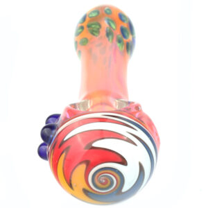 Wig Wag Glass Marble Fumed Spoon Portable Pipe For Sale |Free NZ Shipping