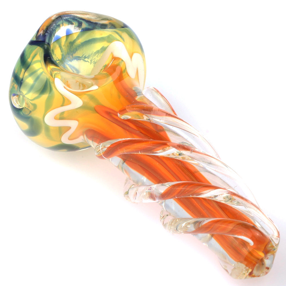 Nano Inside-Out Pipe Spiral Orbs| Glass Pipes For Sale | Free NZ Shipping