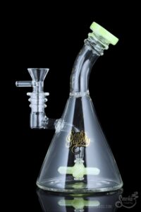 Unique Spinning Propeller Perc Glass Beaker Bong | Water Bongs For Sale