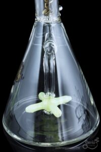 Unique Spinning Propeller Perc Glass Beaker Bong | Water Bongs For Sale
