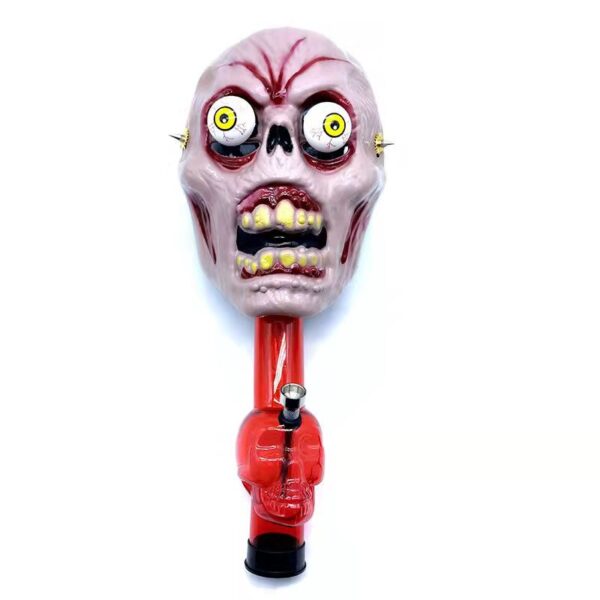 Scary Silicone Gas Mask Bong w/Acrylic Water Pipe Bong | Free NZ Shipping