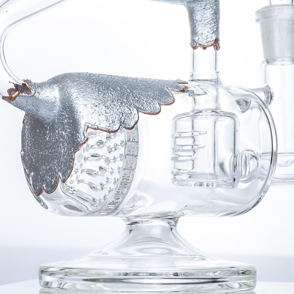 9" Multiple Perc Recycler Bong | Glass Bongs For Sale | Free NZ Shipping