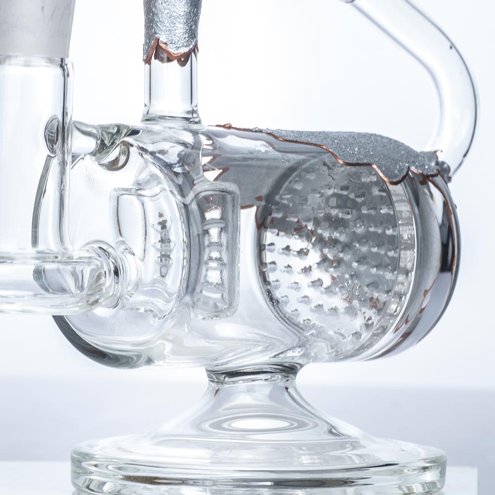 9" Multiple Perc Recycler Bong | Glass Bongs For Sale | Free NZ Shipping