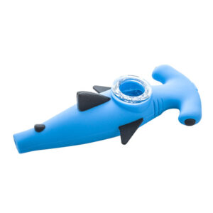 Shark Silicone Hand Pipe | Glass Weed Bowls For Sale | Free NZ Shipping