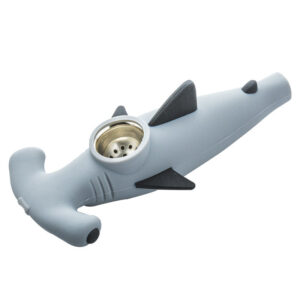 Shark Silicone Hand Pipe | Glass Weed Bowls For Sale | Free NZ Shipping