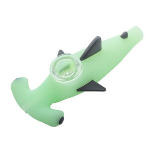 Shark Silicone Hand Pipe | Glass Weed Bowls For Sale | Free NZ Shipping