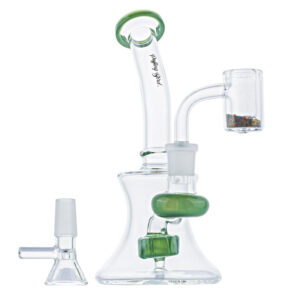 Showerhead Perc Dab Rig w/ Thermochromic Banger Set | Free NZ Shipping