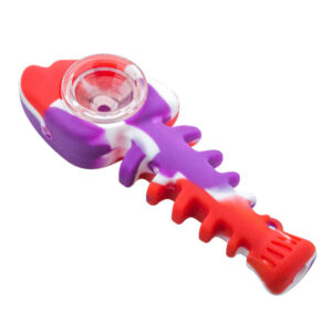 Silicone Fish Bone Hand Pipe | Novelty Pipes For Sale | Free NZ Shipping