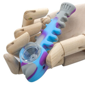 Silicone Fish Bone Hand Pipe | Novelty Pipes For Sale | Free NZ Shipping