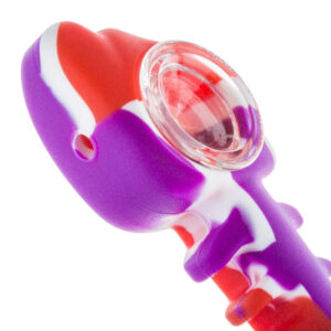 Silicone Fish Bone Hand Pipe | Novelty Pipes For Sale | Free NZ Shipping