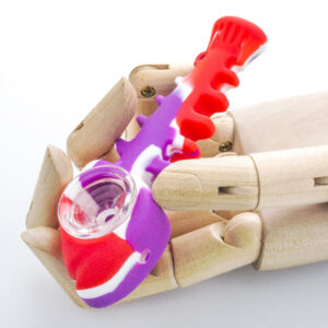 Silicone Fish Bone Hand Pipe | Novelty Pipes For Sale | Free NZ Shipping