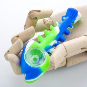 Silicone Fish Bone Hand Pipe | Novelty Pipes For Sale | Free NZ Shipping