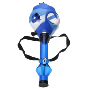 Silicone Gas Mask Bong w/ Acrylic Water Pipe For Sale | Free NZ Shipping