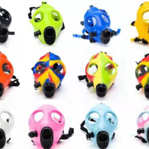 Silicone Gas Mask Bong w/ Acrylic Water Pipe For Sale | Free NZ Shipping