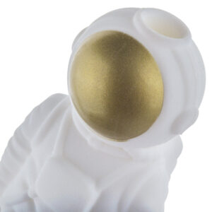 Silicone Honey Straw Astronauts Landing Moon Design | Free NZ Shipping