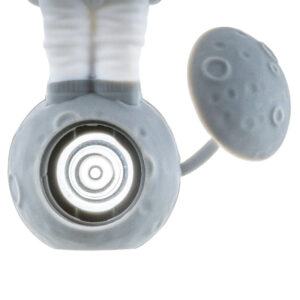 Silicone Honey Straw Astronauts Landing Moon Design | Free NZ Shipping