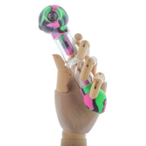 Silicone Honeycomb Perc Pipe w/ Glass Weed Bowl For Sale|Free NZ Shipping
