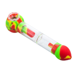Silicone Honeycomb Perc Pipe w/ Glass Weed Bowl For Sale|Free NZ Shipping