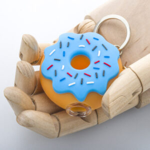 Silicone Keychain Donut Pipe | Novelty Pipes For Sale | Free NZ Shipping