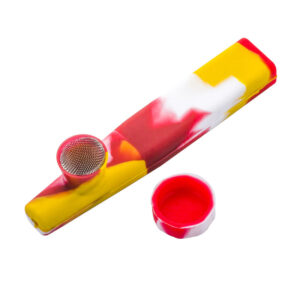 Silicone Pipe w/Lid | One Hitter Pipe/Chillum For Sale | Free NZ Shipping