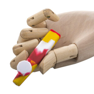 Silicone Pipe w/Lid | One Hitter Pipe/Chillum For Sale | Free NZ Shipping