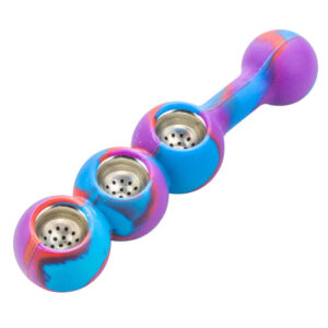 Silicone Portable Pipe w/ Stainless Steel Bowl For Sale |Free NZ Shipping