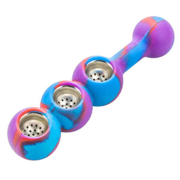 Silicone Portable Pipe w/ Stainless Steel Bowl For Sale |Free NZ Shipping