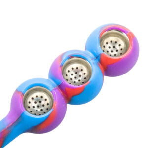 Silicone Portable Pipe w/ Stainless Steel Bowl For Sale |Free NZ Shipping