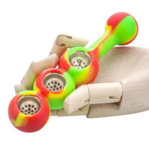 Silicone Portable Pipe w/ Stainless Steel Bowl For Sale |Free NZ Shipping