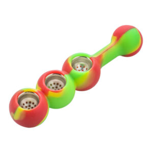 Silicone Portable Pipe w/ Stainless Steel Bowl For Sale |Free NZ Shipping