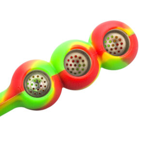 Silicone Portable Pipe w/ Stainless Steel Bowl For Sale |Free NZ Shipping
