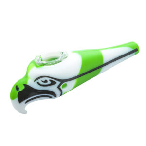 Silicone Seahawks Hand Pipe | Weed Bowls For Sale | Free NZ Shipping
