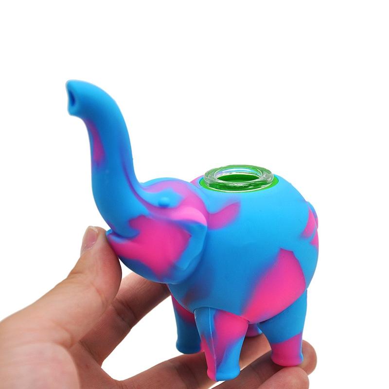 Elephant Silicone Portable Pipe/Weed Bowls For Sale | Free NZ Shipping