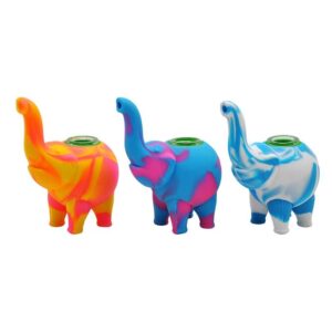 Elephant Silicone Portable Pipe/Weed Bowls For Sale | Free NZ Shipping