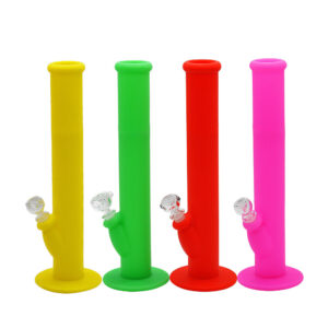 Straight Tube Silicone Bong | Duarble Bongs For Sale | Free NZ Shipping