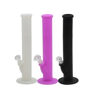 Straight Tube Silicone Bong | Duarble Bongs For Sale | Free NZ Shipping