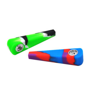 Silicone Triangular Hand Pipe | Weed Bowls For Sale | Free NZ Shipping