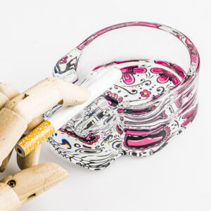 Skull Glass Cigarette Ashtray  Ashtrays For Sale  Free NZ Shipping