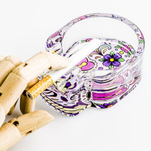 Skull Glass Cigarette Ashtray  Ashtrays For Sale  Free NZ Shipping