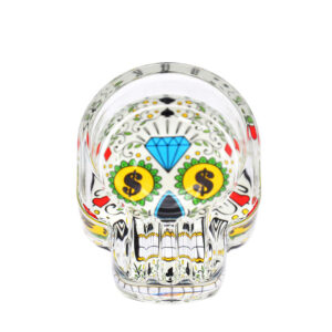 Skull Glass Cigarette Ashtray  Ashtrays For Sale  Free NZ Shipping