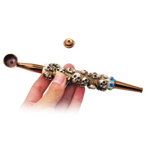 Skull Pipe | Novelty Glass Pipes/Weed Bowls For Sale | Free NZ Shipping
