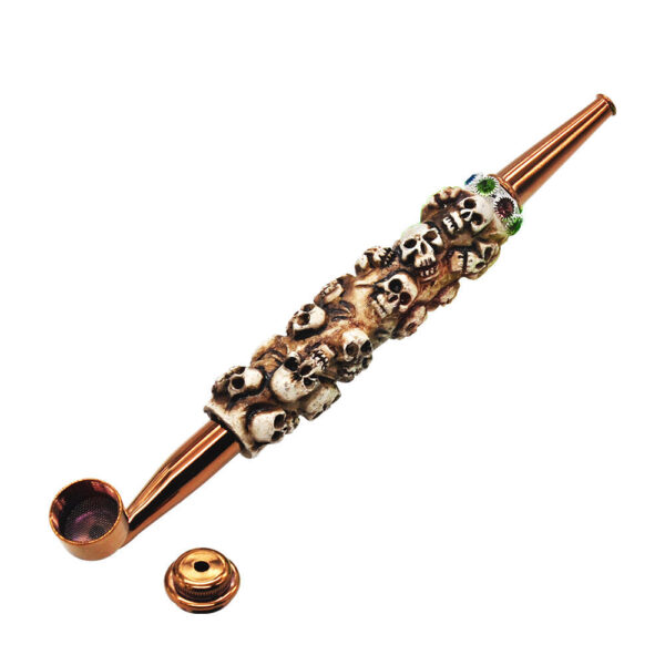 Skull Pipe | Novelty Glass Pipes/Weed Bowls For Sale | Free NZ Shipping
