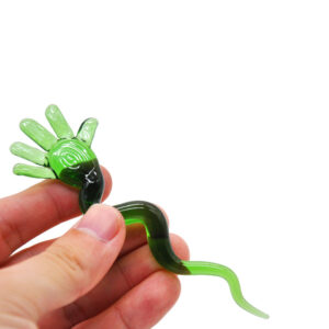 Slime Hand Spiral Novelty Glass Dabber | For Quartz Bangers