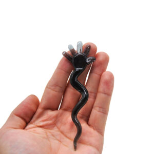 Slime Hand Spiral Novelty Glass Dabber | For Quartz Bangers