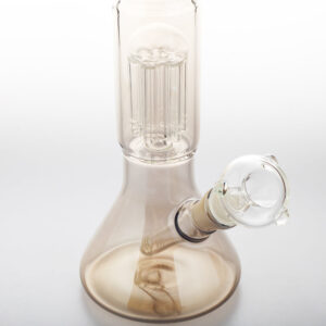 Smokey Grey Tree Perc Beaker Bong | Dab Rigs For Sale | Free NZ Shipping